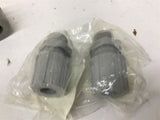 Hubbell SCH1009CR Cord Connector 3/8" Lot f 4