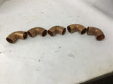 1 3/8" Copper Sweat Elbow Fittings Lot of 5