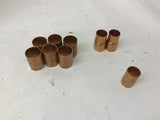 Copper Fittings Assorted Sizes Lot of 9