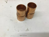 Copper Fittings Assorted Sizes Lot of 9