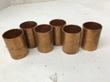 Copper Fittings Assorted Sizes Lot of 9