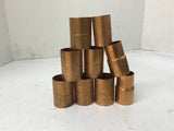 Copper Fittings Assorted Sizes Lot of 9