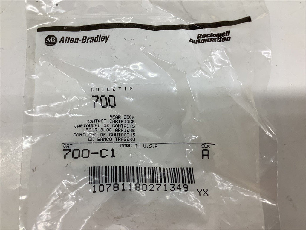 Allen-Bradley 700-C1 Contact Cartridge