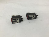 Micro Switch Push Button Switch Lot of 2