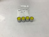 Lovato 8LM2TBL105 Illuminated Pushbuttons Lot of 4