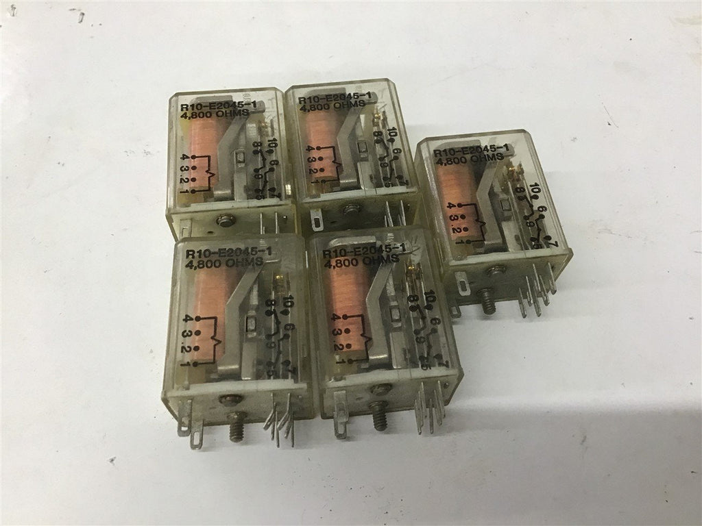 POTTER & BRUMFIELD R10-E2045-1 Relay Lot of 5