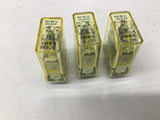 Idec RH1B-U AC120V Relay Lot of 3