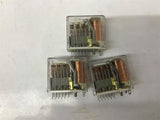 Potter & Brumfield R10-E1-Y6-V430 24vdc Relay Lot of 3