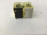 Idec RH4B-ULC AC24V Relay Lot of 2