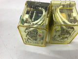 Idec RH4B-ULC AC24V Relay Lot of 2