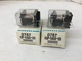 Potter & Brumfield KUP-5A55-120 Relay 120V Relay Lot of 2