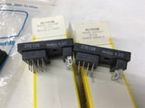 Relay Socket Base 16 Spade Lot of 4