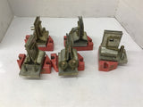 Terminal Blocks 5" Width x .3" Mouth Lot of 5