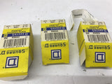 Square D 9001 K11 SER F Closing Plate Lot of 3