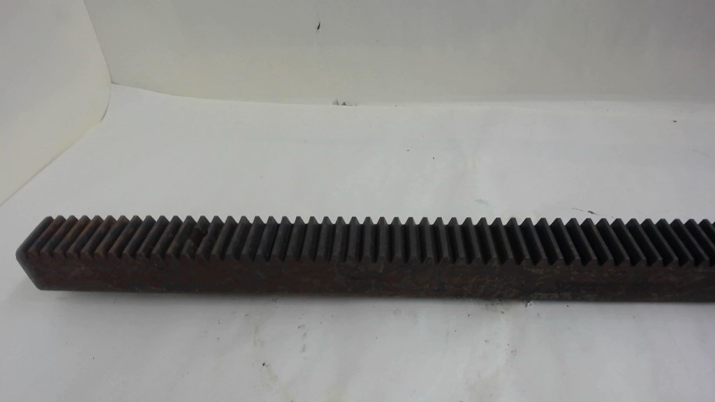 Browning, 6Ysr10X 1-1/4, Gear Rack, 6' Long, 5 Bolt Holes, 39 Teeth Per Foot