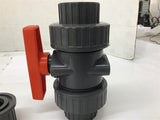 B&K 107-209 1 1/4" Ball Valve PVC