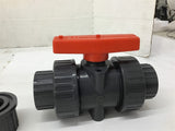 B&K 107-209 1 1/4" Ball Valve PVC