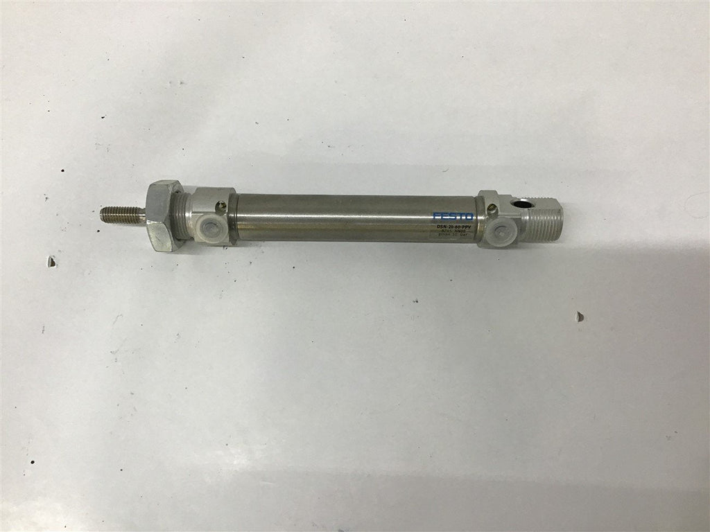 Festo DSN-20-80-PPV Pneumatic Cylinder 20mm Bore x 80mm Stroke