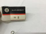 Allen-Bradley N2 Overload Heater Element Lot Of 3