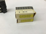 Allen-Bradley N14 Overload Heater Element Lot Of 4