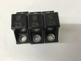 Allen-Bradley W25 Overload Heater Element Lot Of 3