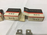 Allen-Bradley Assorted Overload Heater Element Lot Of 4