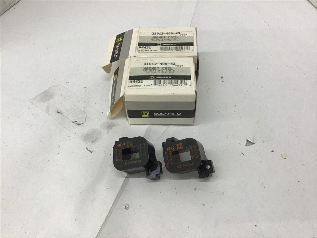 Square D 31012-400-43 Magnet coil 120 volt Lot Of 2