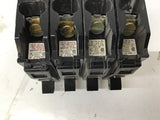 Square D 10 A 1 Pole Type QO Circuit Breaker Lot Of 4