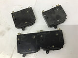 Square D 10 A 1 Pole Type QO Circuit Breaker Lot Of 4