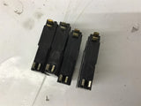 Square D 10 A 1 Pole Type QO Circuit Breaker Lot Of 4