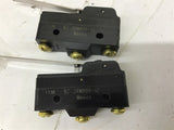 Honeywell BZ-2RW899-A2 Snap Action 15A Limit Switch Lot Of 2