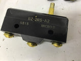 Honeywell BZ-2RS-A2 Limit Switch Lot Of 3