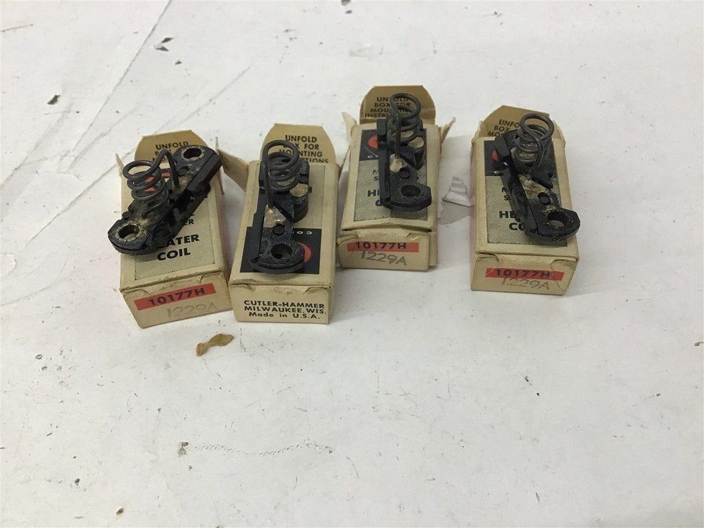 Cutler Hammer 10177H 1229A Overload Heater Element Lot Of 4