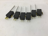 Micro Switch V7-1A17D8-057 5A 125VAC Lot Of 6