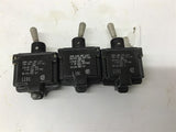 Honeywell 2TL1-3 Toggle Switch 15A 125 VAC Lot Of 3