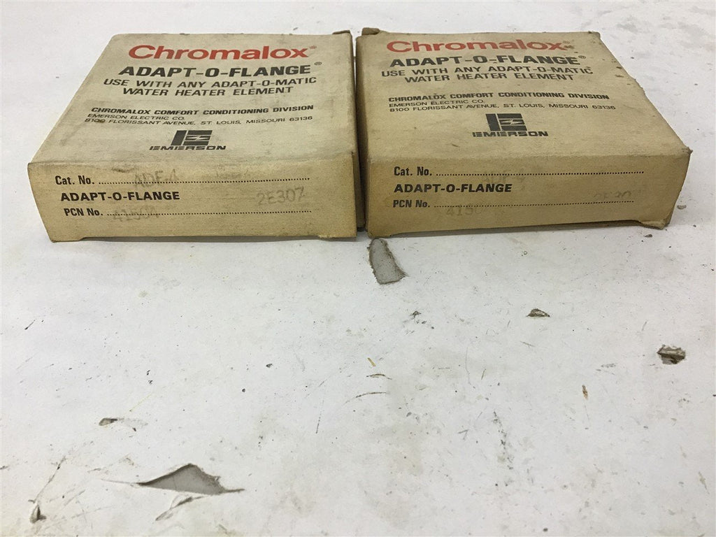 Chromalox ADF4 Adapt-O-Flange Lot Of 2