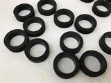 Rubber Spacers 1/2" T x 1-1/4" ID x 1-3/4" OD Lot Of 14