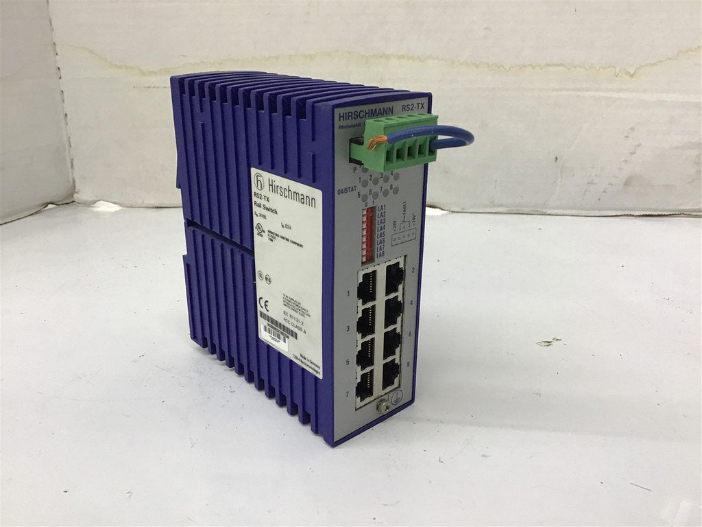 Hirschmann RS2-TX Rail Switch 24 VDC