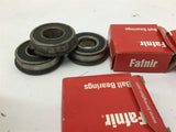 Fafnir 2004PPG Single Row Ball Bearing Lot Of 3