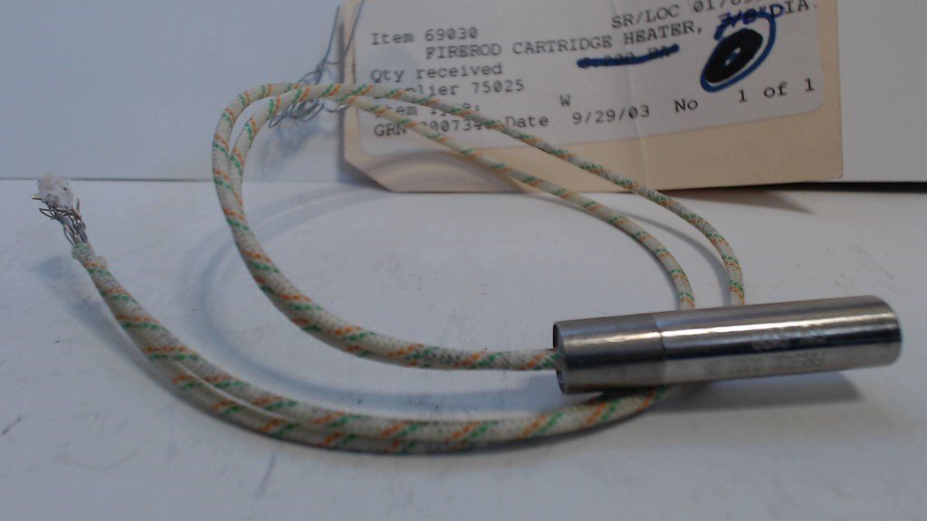 WATLOW ST LOUIS FIREROD CARTRIDGE HEATER   G1K-8100  - 24V - 75W - 0307-06 - NEW