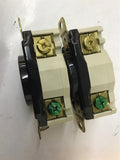 Hubbell Hbl2620 30A 250VAC Twist-Lock Receptacle 2 Pole 3 Wire Lot Of 2