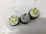 Assorted lot of Plugs 20 Amp and 30 Amp Lot Of 3