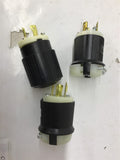 Assorted lot of Plugs 20 Amp and 30 Amp Lot Of 3