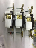 Hubbell HBL5361 20A 125V 2 Pole 3 Wire Lot Of 3