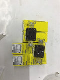 Hubbell HBL5361 20A 125V 2 Pole 3 Wire Lot Of 4