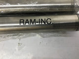 RAM-INC 1.06DSR04.0 CH Pneumatic Cylinder 4"S x 0.3155"Ram Shaft OD Lot Of 2