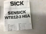 Sick WTB12-3P2411S27 Photoelectric Sensor 10-30 Vdc