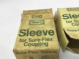 Woods 5JE Sure Flex Sleeve Lot Of 2