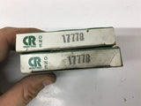 CR Industries 17778 Oil Seals Lot Of 2