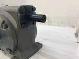 Dayton 2Z422 Left Angle Gear Reducer 3/4 Input Hp 48:1 Ratio